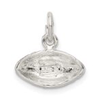 Sterling Silver Football Charm - Image 4