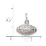 Sterling Silver Football Charm - Image 3