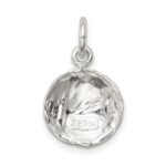 Sterling Silver Soccer Ball Charm - Image 4