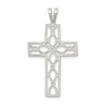 Sterling Silver Polished Cross Pendant