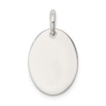 Sterling Silver Polished Enamel Joy Pendant - Image 4