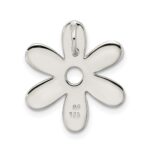 Sterling Silver Enameled Flower Slide - Image 3
