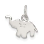 Sterling Silver Enameled Elephant Charm - Image 4