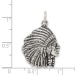 Sterling Silver Antiqued Man Charm - Image 4