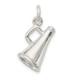 Sterling Silver Megaphone Charm - Image 4