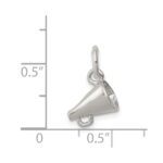 Sterling Silver Megaphone Charm - Image 3