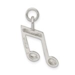 Sterling Silver Music Notes Charm - Image 4