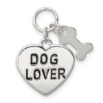 Sterling Silver Dog Lover Pendant - Image 4