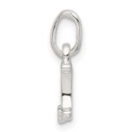 Sterling Silver Letter I with Enamel Pendant - Image 2