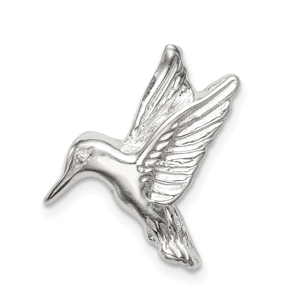 QC80.jpg Sterling Silver Hummingbird Charm - Image 1