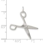 Sterling Silver Scissors Charm - Image 3