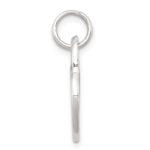 Sterling Silver Polished MOM Heart Charm - Image 2