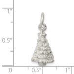 Sterling Silver Christmas Tree Charm - Image 3