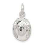 Sterling Silver Cowboy Hat Charm
