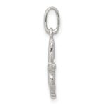 Sterling Silver Polished Butterfly Charm - Image 2