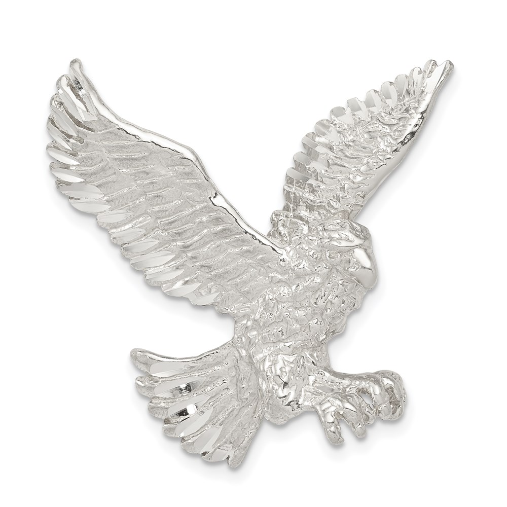 QC869.jpg Sterling Silver Eagle Charm - Image 1