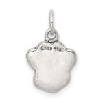 Sterling Silver Polished and Antiqued Paw Pendant - Image 4