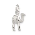 Sterling Silver Polished Mini 3-D Camel Reversible Pendant - Image 5