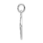 Sterling Silver Rhodium-plated Spanish Lady of Guadalupe Medal Pendant - Image 2