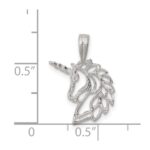Sterling Silver Unicorn Charm - Image 3