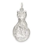 Sterling Silver Cat Charm - Image 4