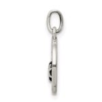 Sterling Silver Enamel Love you to the Moon & Back Charm Pendant - Image 2