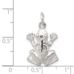 Sterling Silver Frog Charm - Image 3