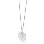De-Ani Sterling Silver Rhodium-Plated Polished Sand Dollar Pendant - Image 5