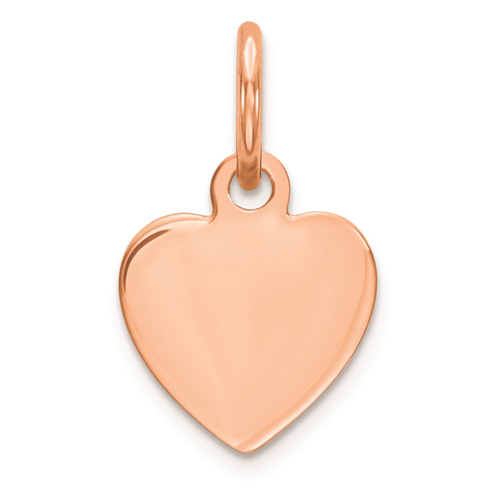 QM388R-1.jpg Sterling Silver RG Plated Engraveable Heart Polished Front/Satin Back Disc - Image 1