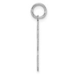 Sterling/Silver Rhodium-plated Polished Number 33 Charm - Image 2
