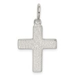 Sterling Silver Latin Cross Charm - Image 4