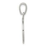 Sterling Silver Peace Sign Pendant - Image 2