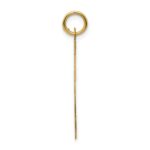 14k Polished Cross Pendant - Image 2