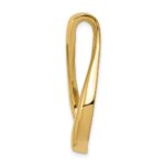 14k Polished Slide Fits up to 8mm Regular/10mm Fancy or Reversible Omega - Image 2