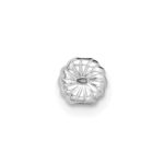 14k White Gold 1 carat Lab Grown Diamond VS/SI+ G+ Round Complete Three Prong Stud Earrings - Image 6