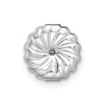 14k White Gold 5 carat Lab Grown Diamond VS+ F+ Complete Oval Four Prong Stud Earrings - Image 5