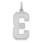 14kw Large Brushed Diamond-cut Number 3 Charm - Image 4