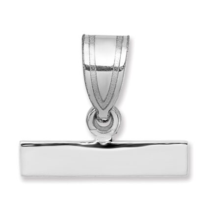 14kw Medium Polished Top Charm