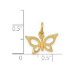 14k Butterfly Charm - Image 3