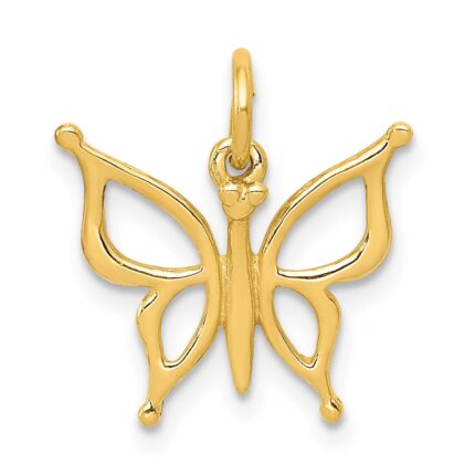 14k Butterfly Charm
