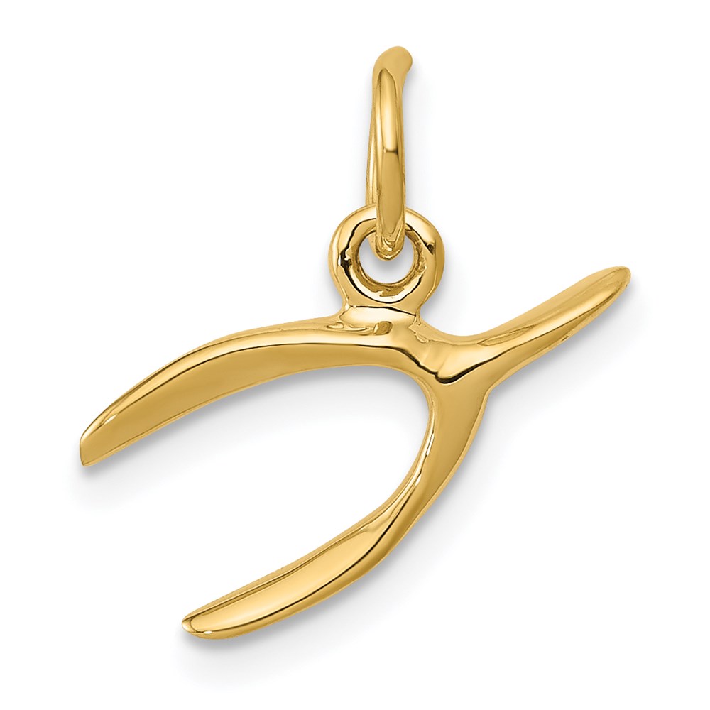 XAC336.jpg 14k Wishbone Charm - Image 1