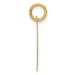 14k I LOVE YOU MORE THAN YESTERDAY LESS THAN TOMORROW Engravable Charm - Image 2