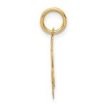 14k SWEET 16 Engravable Disc Charm - Image 2