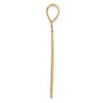 14ky The Emperor Tarot Card Pendant - Image 2