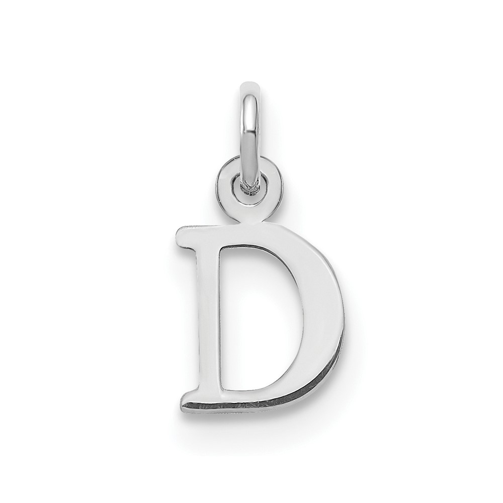 XNA1160SS_D-2.jpg 10KW Cutout Letter D Initial Charm - Image 1