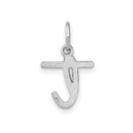 14KW Lower case Letter T Initial Charm - Image 3
