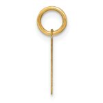 14KY Letter L Initial Pendant - Image 2