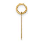 14ky Letter L Initial Pendant - Image 2