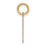 14ky Lowercase Letter P Initial Pendant - Image 2