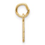 14ky Cutout Letter A Initial Pendant - Image 2